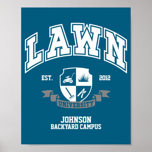 Lawn Mowing Funny Yard Work For Dad Grandpa _1 Poster (Voorkant)