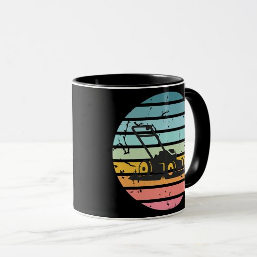 Lawn Mowing Gift  Mok (Voorkant rechts)