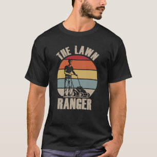 Lawn Mowing Humor Landscaper Funny Janitor T-shirt