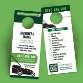 Lawn Mowing & Landscaping Business Marketing Deurhanger