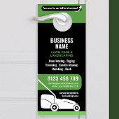 Lawn Mowing & Landscaping Business Marketing Deurhanger