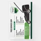 Lawn Mowing & Landscaping Business Marketing Spandoek (Verticaal)