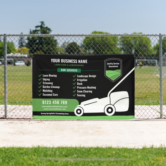 Lawn Mowing & Landscaping Business Marketing Spandoek (Insitu)
