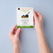 Lawn Mowing Landscaping Garden Lawn Care Modern Flyer (Hand)