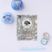 Lawn Mowing Landscaping Garden Lawn Care Tree Flyer (Enkel)