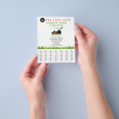 Lawn Mowing Landscaping Garden Tear Off Strips Flyer (Hand)