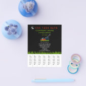 Lawn Mowing Landscaping Garden Tear Off Strips Flyer (Enkel)