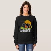 Lawn Mowing  Mowoholic Gardener Landscaper Trui (Voorkant volledig)