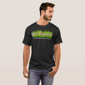 Lawn Mowing Old Rake Garden Lawn Mower Yard Work T-shirt (Voorkant volledig)