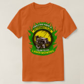 Lawn Mowing Retirement Plan Gardener Lawnmower  T-shirt (Design voorkant)