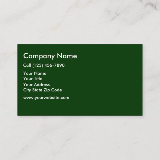 Lawn Mowing Services Visitekaartje (Achterkant)