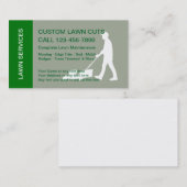 Lawn Mowing Services Visitekaartje (Voorkant / Achterkant)