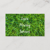 Lawn Mowing Visitekaartje (Voorkant)