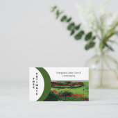 Lawn Photo Free Estimate Landscaping Visitekaartje (Staand voorkant)