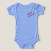 “Lawn Racing Baby Bodysuit – Classic Logo Editie” (Design voorkant)