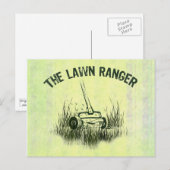 Lawn Ranger Briefkaart (Voorkant / Achterkant)