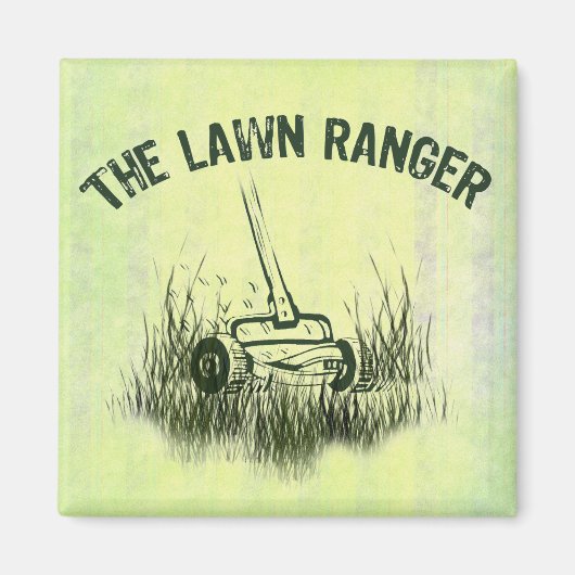 Lawn Ranger Magneet (Voorkant)