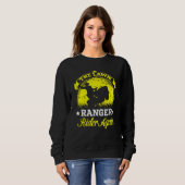 Lawn Ranger Rides Again Lawn Caretaker Trui (Voorkant volledig)