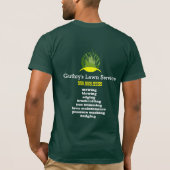 Lawn Service Company/Landscaping T-Shirt (Achterkant)