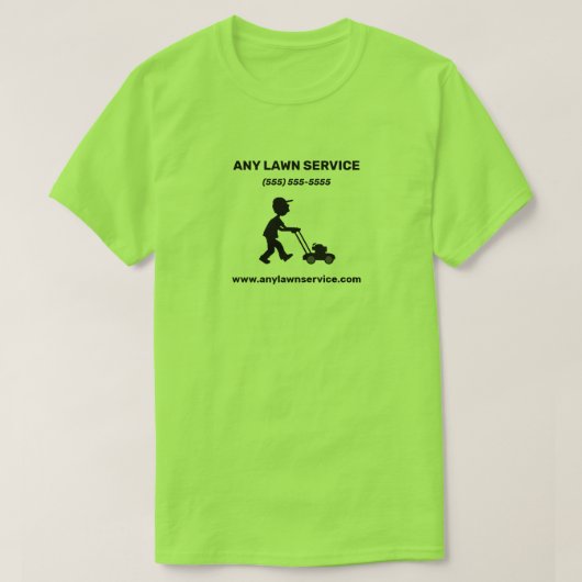 Lawn Service Company T-shirt (Design voorkant)