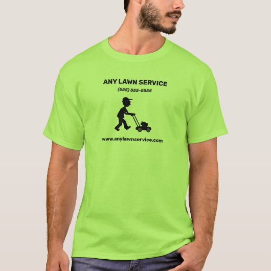 Lawn Service Company T-shirt (Voorkant)