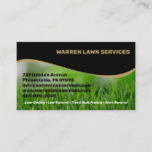 Lawn Service Company Visitekaartje (Voorkant)