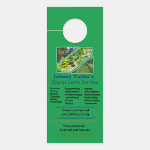 Lawn Service Deuren Hanger met foto