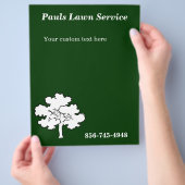 Lawn Service Flyer (Hand)