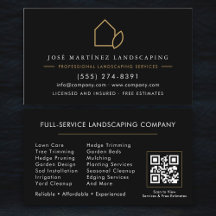 Lawn Service QR Code Landscaping