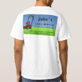 Lawn Service T-shirt (Achterkant)