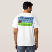 Lawn Service T-shirt (Achterkant volledig)