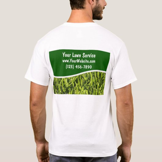 Lawn Service Tshirts (Achterkant)