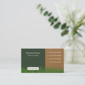 Lawn Service Visitekaartje (Staand voorkant)