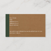 Lawn Service Visitekaartje (Achterkant)