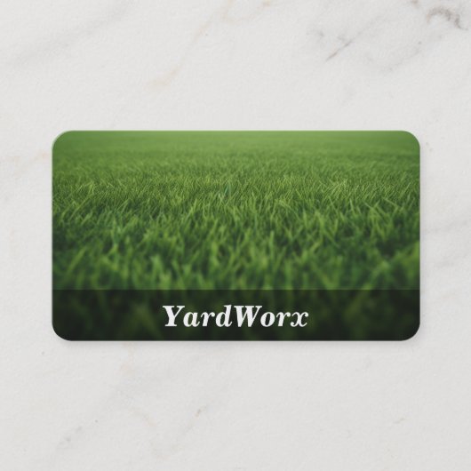Lawn Services/Yard Care Visitekaartje (Voorkant)
