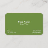 Lawn Services/Yard Care Visitekaartje (Achterkant)