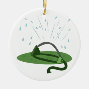 Lawn Sprinkler Keramisch Ornament