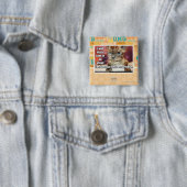 Lawn Sprinklur Timer Vierkante Button 5,1 Cm (In situ)