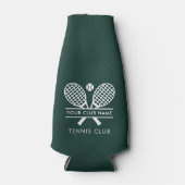 Lawn Tennis Club Naam Land Team Groen Flesjeskoeler (Voorkant)