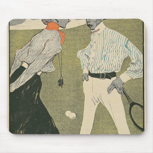 Lawn Tennis Muismat (Voorkant)