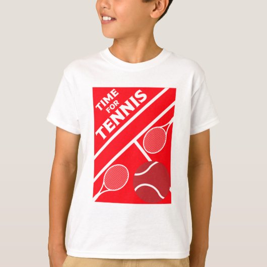 Lawn Tennis Players T-Shirt (Voorkant)