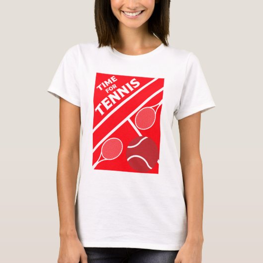 Lawn Tennis Players T-Shirt (Voorkant)