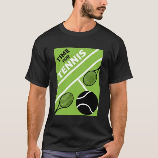 Lawn Tennis Players T-Shirt (Voorkant)