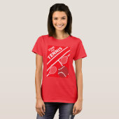 Lawn Tennis Players T-Shirt (Voorkant volledig)