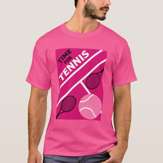 Lawn Tennis Players T-Shirt (Voorkant)