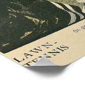 Lawn Tennis Poster (Hoek)