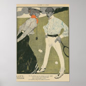 Lawn Tennis Poster (Voorkant)
