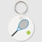 Lawn Tennis Sleutelhanger (Achterkant)