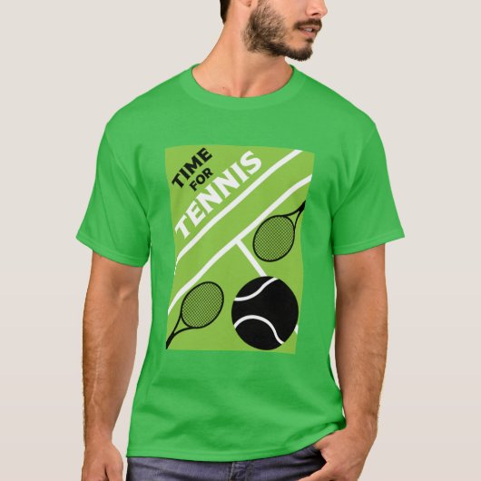 Lawn Tennis-spelers T-shirt (Voorkant)
