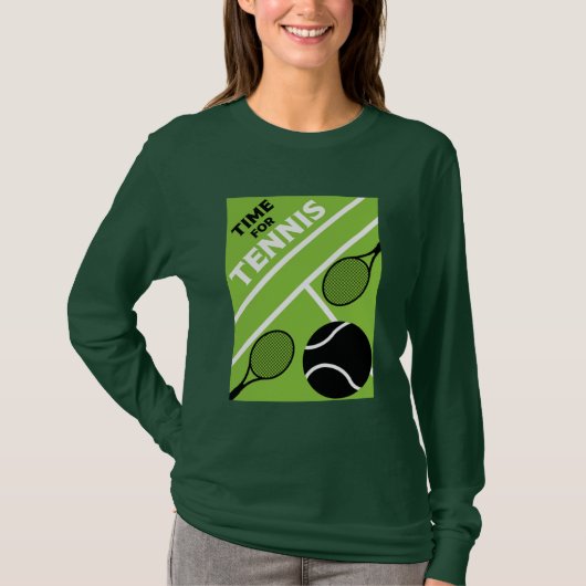 Lawn Tennis-spelers T-shirt (Voorkant)